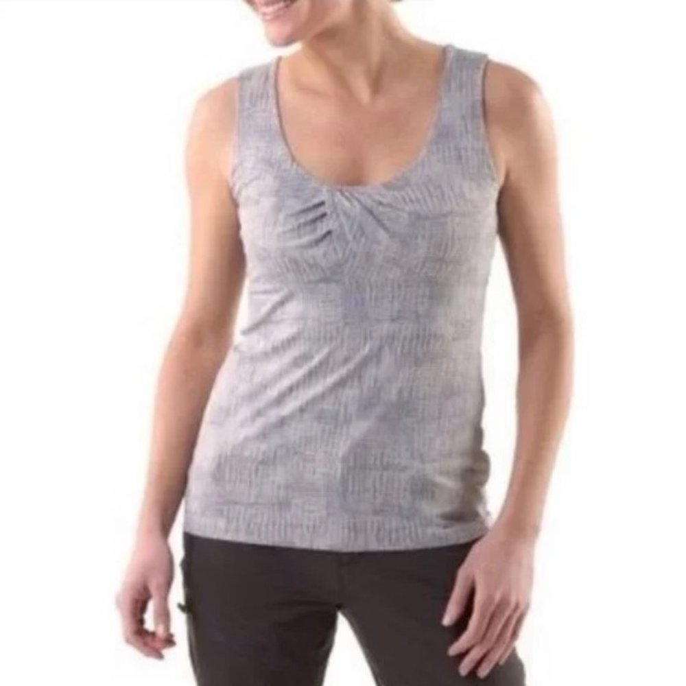 Patagonia Bandha Tank Top Grey Sleeveless L